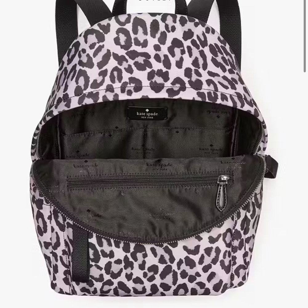 Kate Spade Chelsea Spotted Leopard Medium Backpack
Violet Mist
NWT - Picture 7 of 16